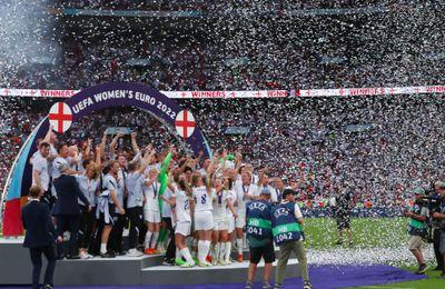 잉글랜드, 독일 꺾고 6연승 기록하며 여자 유로 첫 우승